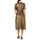 textil Dame Korte kjoler La Martina KWD007-R1000 Brun