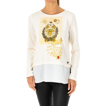 textil Dame T-shirts & poloer La Martina KWRG30-00002 Hvid