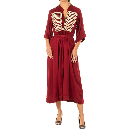 textil Dame Lange kjoler La Martina LWDG30-06073 Rød