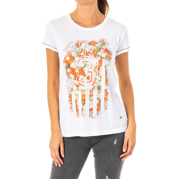 textil Dame T-shirts & poloer La Martina LWR309-00001 Hvid