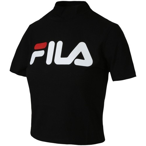 textil Dame T-shirts & poloer Fila VERY TURTLE TEE Sort