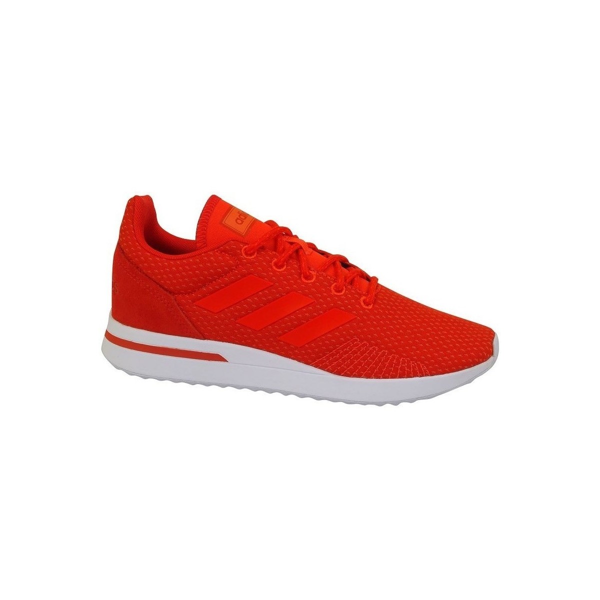 Sko Dame Lave sneakers adidas Originals RUN70S Rød, Hvid