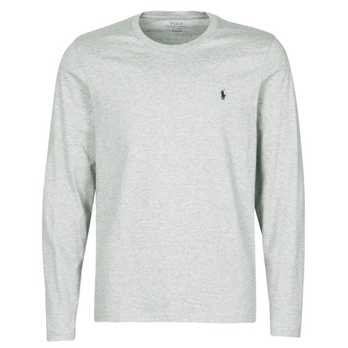 textil Herre Langærmede T-shirts Polo Ralph Lauren L/S CREW-CREW-SLEEP TOP Grå