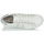 Sko Dame Lave sneakers Geox D PONTOISE Hvid / Sølv