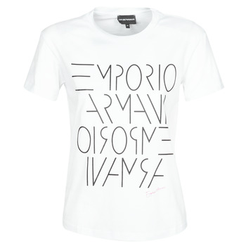 textil Dame T-shirts m. korte ærmer Emporio Armani DONOVANN Hvid