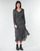 textil Dame Lange kjoler Ikks BQ30085-03 Sort