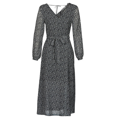 textil Dame Lange kjoler Ikks BQ30085-03 Sort