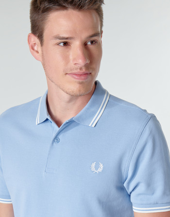 Fred Perry TWIN TIPPED FRED PERRY SHIRT Blå