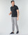 textil Herre Polo-t-shirts m. korte ærmer Emporio Armani EA7 TRAIN CORE ID M PO Sort / Guld