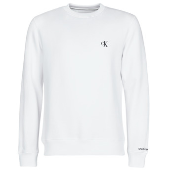textil Herre Sweatshirts Calvin Klein Jeans CK ESSENTIAL REG CN Hvid