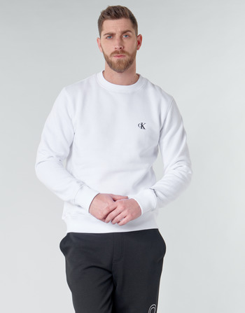 textil Dame Sweatshirts Calvin Klein Jeans CK ESSENTIAL REG CN Hvid