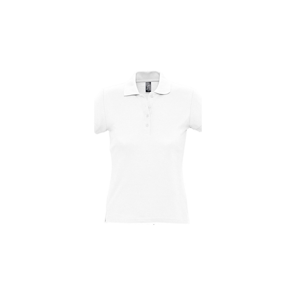 textil Dame Polo-t-shirts m. korte ærmer Sols PASSION WOMEN COLORS Hvid