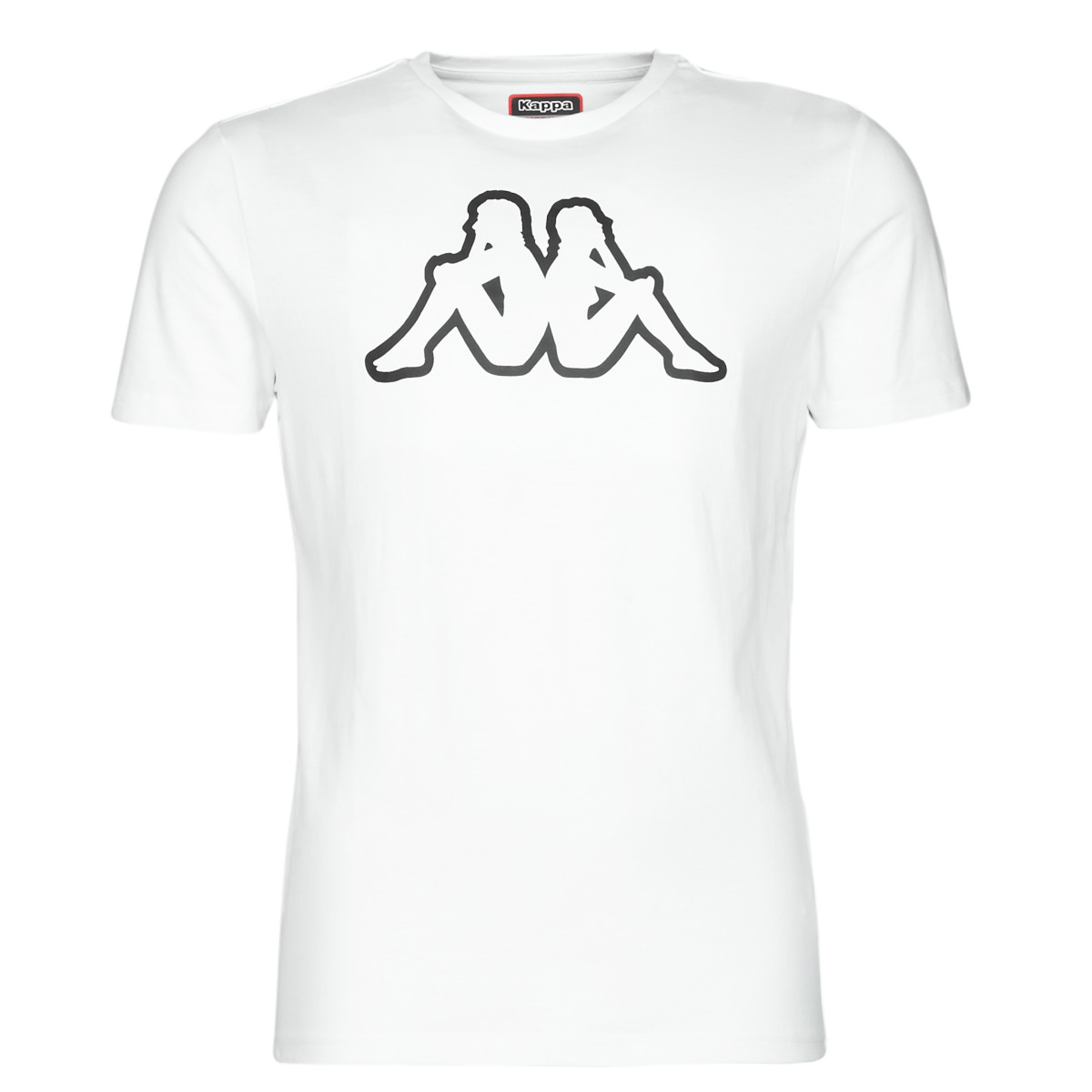 textil Herre T-shirts m. korte ærmer Kappa CROMEN SLIM Hvid