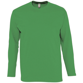 textil Herre Langærmede T-shirts Sols MONARCH COLORS MEN Grøn