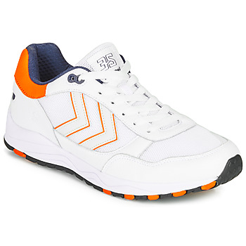 Sko Herre Lave sneakers hummel 3-S SPORT Hvid / Orange