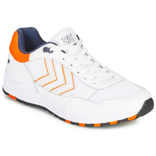 hummel 3-S SPORT Hvid / Orange - Gratis fragt | Spartoo.dk ! Sko Lave sneakers 559,00