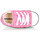 Sko Pige Lave sneakers Converse CHUCK TAYLOR FIRST STAR CANVAS HI Pink