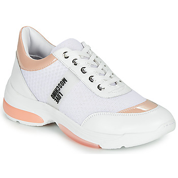 Sko Dame Lave sneakers Love Moschino RUNNINLOVE Hvid / Pink