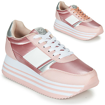 Sko Dame Lave sneakers Victoria COMETA DOBLE METAL Pink