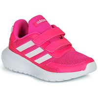 Sko Pige Lave sneakers adidas Performance TENSAUR RUN C Pink / Hvid