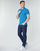textil Herre Polo-t-shirts m. korte ærmer Lacoste PH4012 SLIM Blå / Turkis