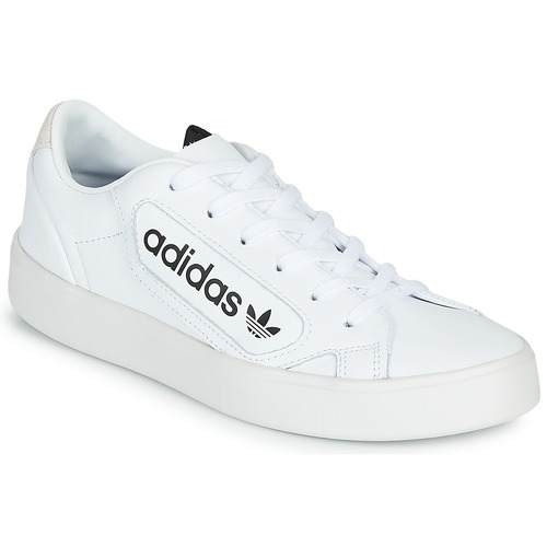 adidas Originals adidas SLEEK W Hvid - Gratis fragt | ! - Sko Lave sneakers Dame 559,00 Kr
