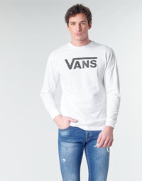 textil Herre Langærmede T-shirts Vans VANS CLASSIC Hvid