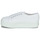 Sko Dame Lave sneakers Superga 2790-COTWPRINTEDLOGOGLITTER Hvid