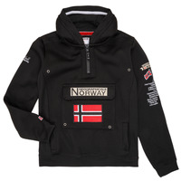 textil Dreng Sweatshirts Geographical Norway GYMCLASS Sort