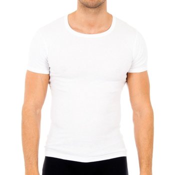 textil Herre T-shirts m. korte ærmer Abanderado 0306-BLANCO Hvid