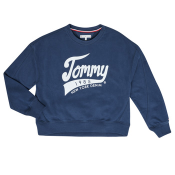textil Pige Sweatshirts Tommy Hilfiger KG0KG04955 Marineblå