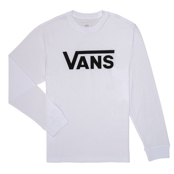 textil Dreng Langærmede T-shirts Vans BY VANS CLASSIC LS Hvid