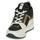 Sko Dame Lave sneakers MICHAEL Michael Kors GEORGIE Sort / Beige / Guld