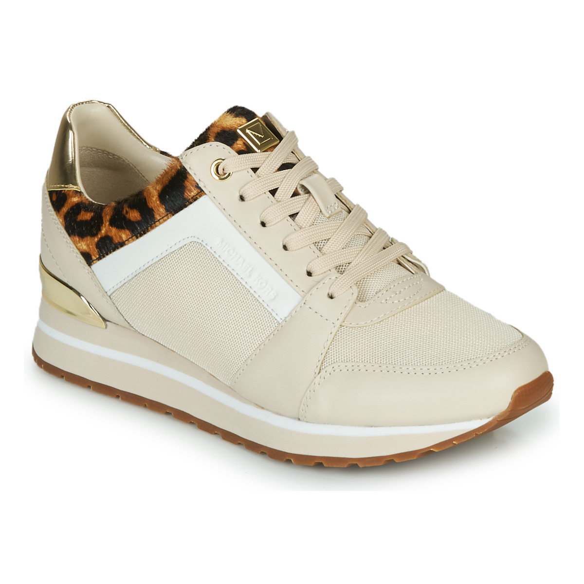 Sko Dame Lave sneakers MICHAEL Michael Kors BILLIE Beige / Leopard