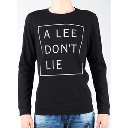 textil Herre Langærmede T-shirts Lee Don`t Lie Tee LS L65VEQ01 black, white