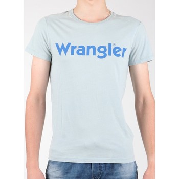 textil Herre T-shirts & poloer Wrangler S/S Graphic Tee W7A64DM3E Grå