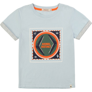 textil Dreng T-shirts m. korte ærmer Billieblush NOLVIO Blå