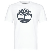 textil Herre T-shirts m. korte ærmer Timberland SS KENNEBEC RIVER BRAND TREE TEE Hvid