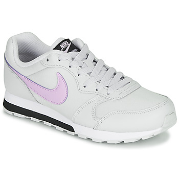 Sko Pige Lave sneakers Nike MD RUNNER GS Hvid / Pink