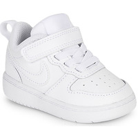Sko Børn Lave sneakers Nike COURT BOROUGH LOW 2 TD Hvid