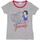 textil Pige T-shirts m. korte ærmer Disney WD26121-GRIS Grå