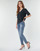 textil Dame Lige jeans G-Star Raw 3301 HIGH STRAIGHT 90'S ANKLE WMN Blå