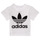 textil Børn T-shirts m. korte ærmer adidas Originals MAELYS Hvid