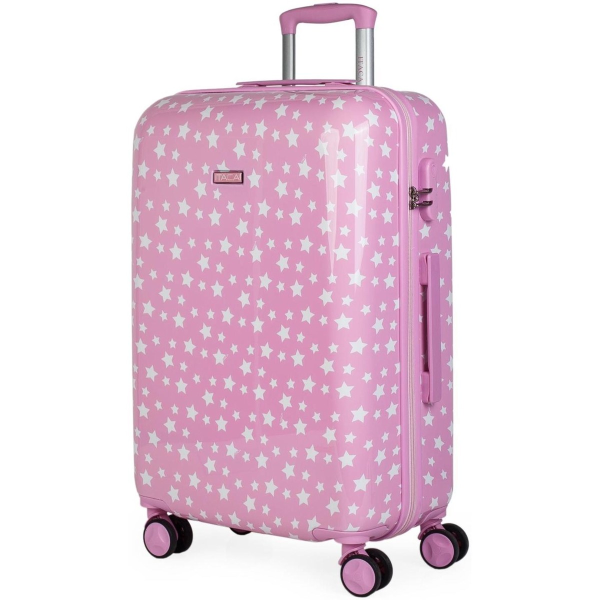 Tasker Pige Hardcase kufferter Itaca Stars Pink