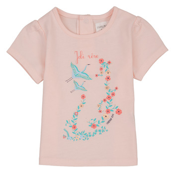textil Pige T-shirts m. korte ærmer Carrément Beau NOLAN Pink