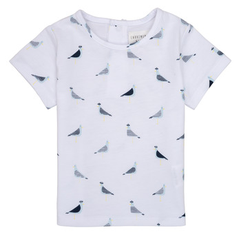 textil Dreng T-shirts m. korte ærmer Carrément Beau THIERRY Hvid