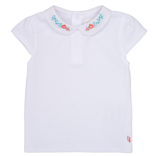 textil Pige T-shirts m. korte ærmer Carrément Beau JULIEN Hvid