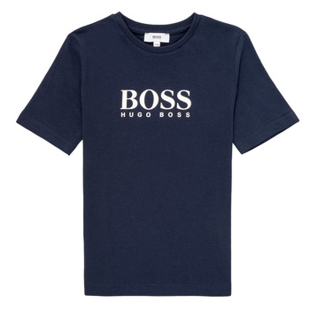 textil Dreng T-shirts m. korte ærmer BOSS MARIA Blå