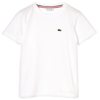 textil Dreng T-shirts m. korte ærmer Lacoste ALIZE Hvid