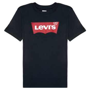 textil Dreng T-shirts m. korte ærmer Levi's BATWING TEE Sort